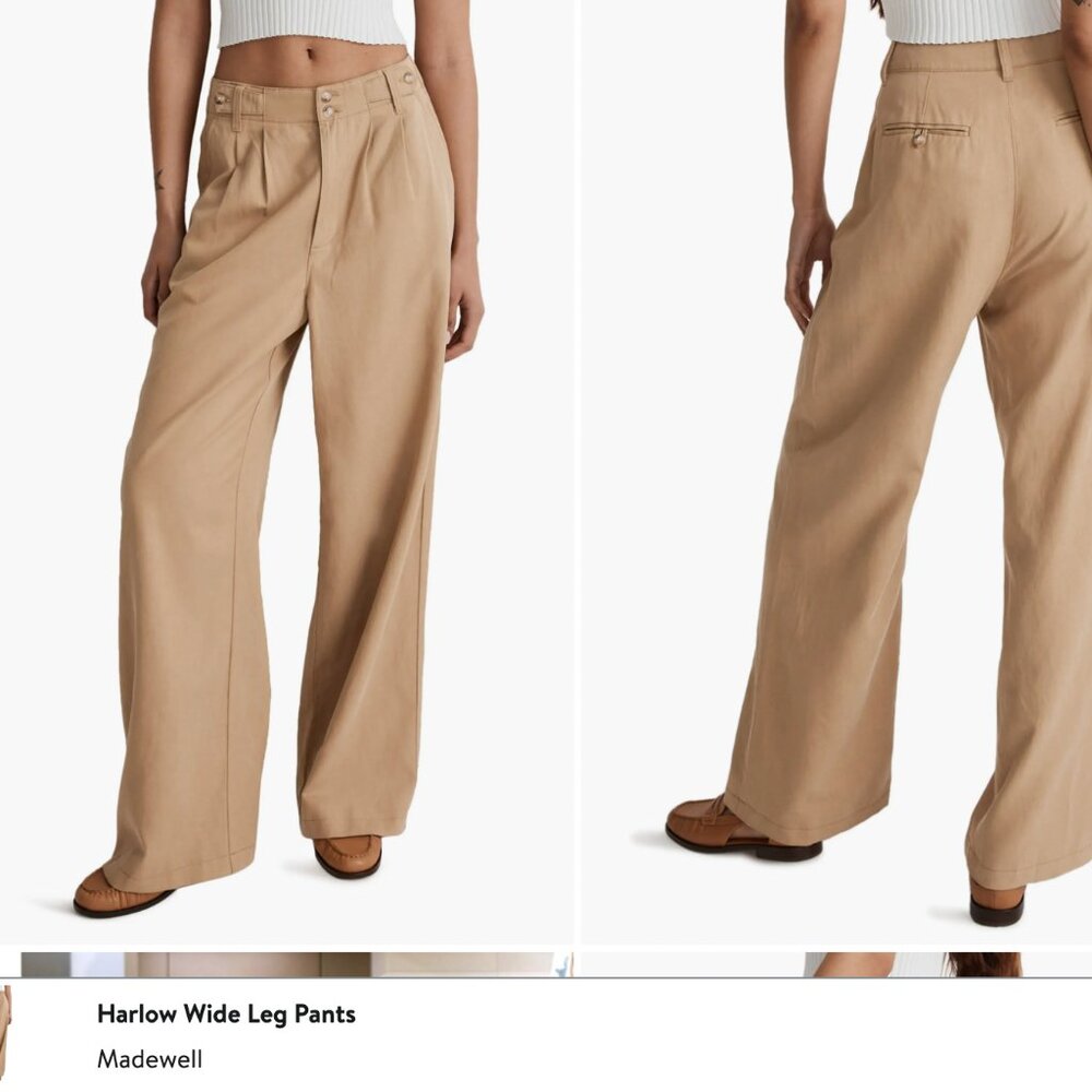 Madewell Harlowe Wide-Leg Pant